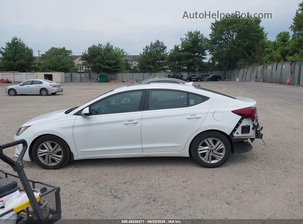5NPD84LF4LH619337 2020 HYUNDAI ELANTRA Белый Панорамный вид салона 360°