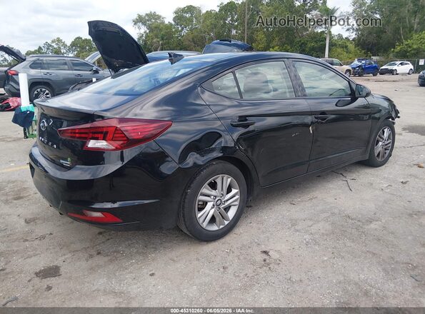 5NPD84LF4LH629589 2020 HYUNDAI ELANTRA Black Tył prawy