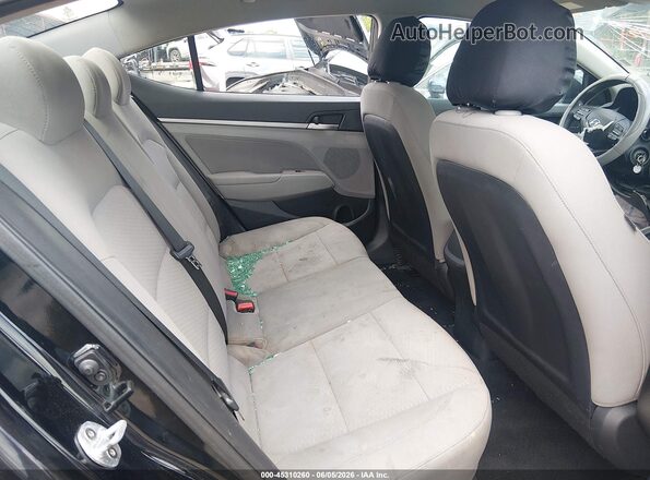 5NPD84LF4LH629589 2020 HYUNDAI ELANTRA Black Widok naklejki z numerem VIN
