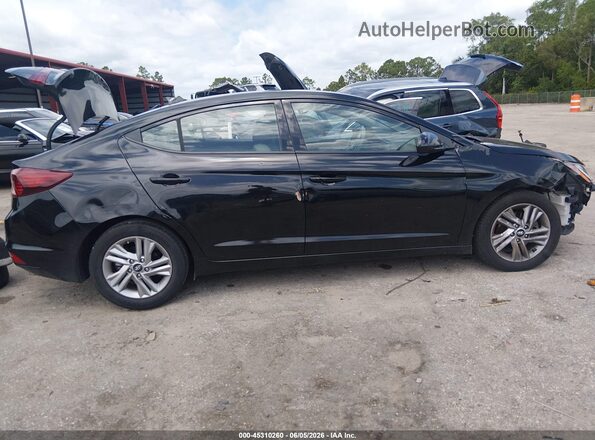 5NPD84LF4LH629589 2020 HYUNDAI ELANTRA Black Widok wnętrza 360 stopni