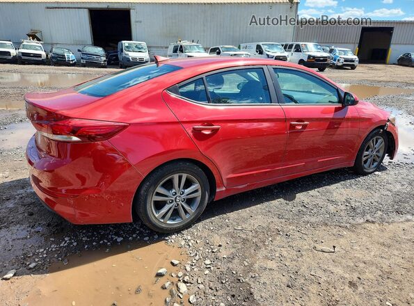 5NPD84LF5HH003301 2017 HYUNDAI ELANTRA Red Trasero derecho