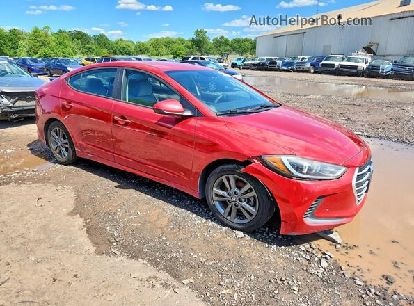 5NPD84LF5HH003301 2017 HYUNDAI ELANTRA Red Delantero derecho