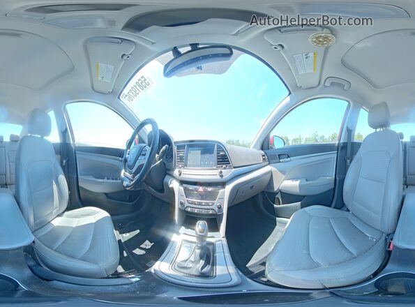 5NPD84LF5HH037125 2017 HYUNDAI ELANTRA Красный Вид наклейки с VIN-кодом
