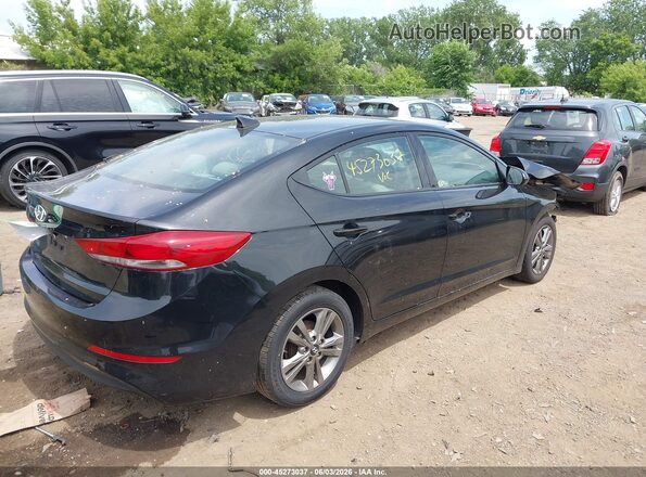 5NPD84LF5HH051218 2017 HYUNDAI ELANTRA Black უკანა მარჯვენა