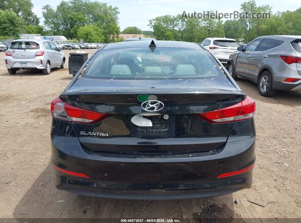 5NPD84LF5HH051218 2017 HYUNDAI ELANTRA Black 