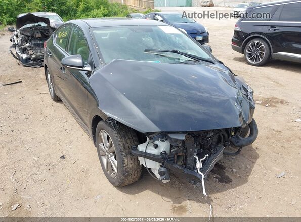 5NPD84LF5HH051218 2017 HYUNDAI ELANTRA Black წინა ხედი