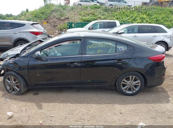 5NPD84LF5HH051218 2017 HYUNDAI ELANTRA Black 