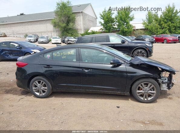 5NPD84LF5HH051218 2017 HYUNDAI ELANTRA Black სალონის 360-გრადუსიანი ხედი