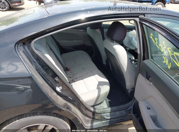 5NPD84LF5HH051218 2017 HYUNDAI ELANTRA Black VIN კოდის სტიკერის ხედი