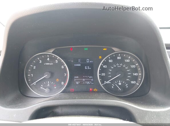 5NPD84LF5HH051218 2017 HYUNDAI ELANTRA Black უკანა სავარძლების ხედი