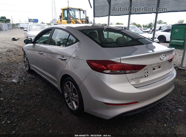 5NPD84LF5HH075356 2017 HYUNDAI ELANTRA Silver Tył lewy
