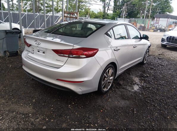 5NPD84LF5HH075356 2017 HYUNDAI ELANTRA Silver Tył prawy