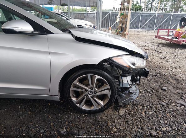 5NPD84LF5HH075356 2017 HYUNDAI ELANTRA Silver 