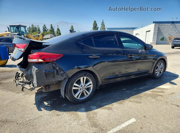 5NPD84LF5HH103852 2017 HYUNDAI ELANTRA Черный Задняя правая четверть