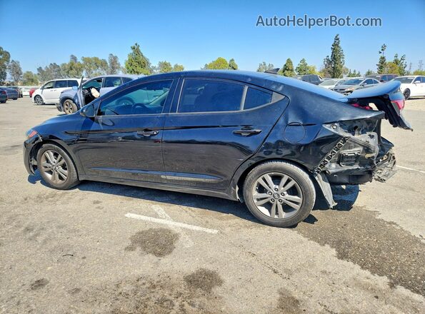 5NPD84LF5HH103852 2017 HYUNDAI ELANTRA Черный Задняя левая четверть
