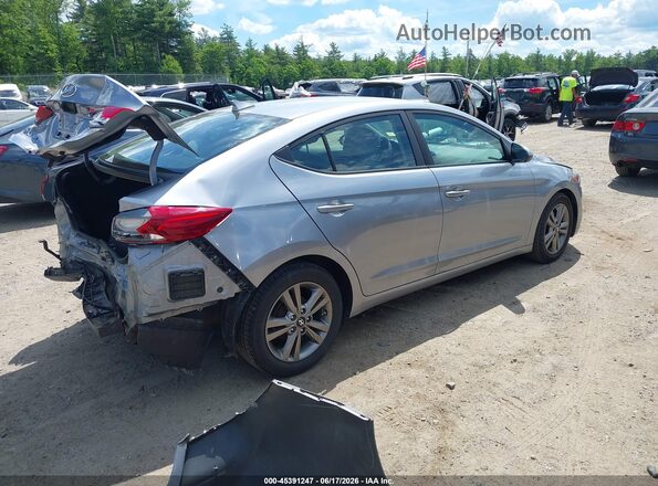 5NPD84LF5HH106833 2017 HYUNDAI ELANTRA Серебряный Задняя правая четверть