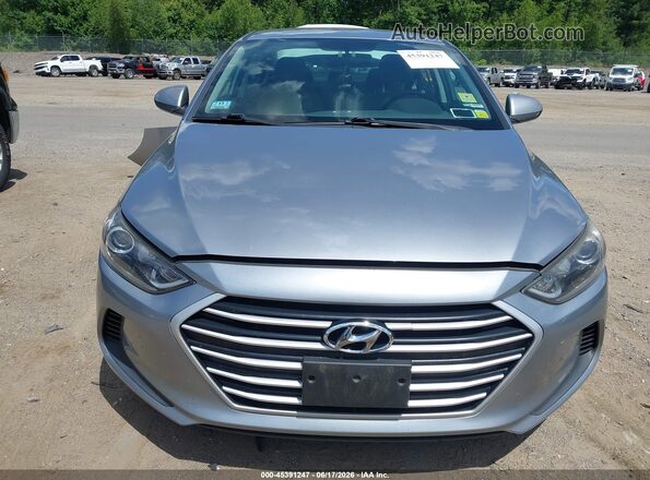 5NPD84LF5HH106833 2017 HYUNDAI ELANTRA Серебряный Вид задней части салона