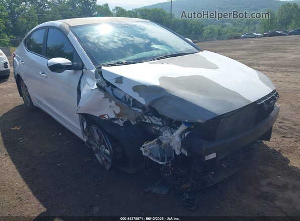 5NPD84LF5HH121042 2017 HYUNDAI ELANTRA White Դիմացի տեսք
