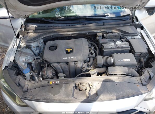 5NPD84LF5HH167213 2017 HYUNDAI ELANTRA Silver უკანა ხედი