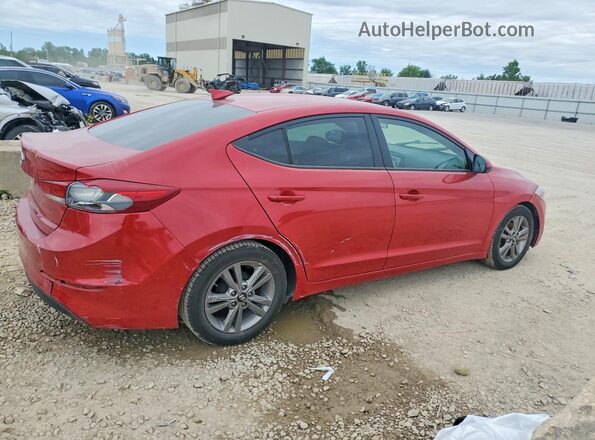 5NPD84LF5HH176221 2017 HYUNDAI ELANTRA Red Հետևի աջ