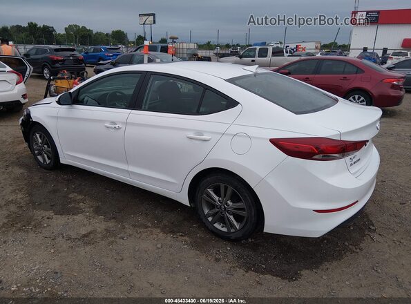 5NPD84LF5HH185310 2017 HYUNDAI ELANTRA White უკანა მარცხენა