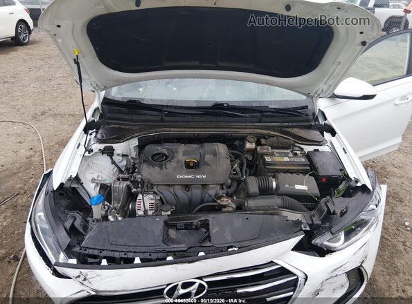 5NPD84LF5HH185310 2017 HYUNDAI ELANTRA White უკანა ხედი