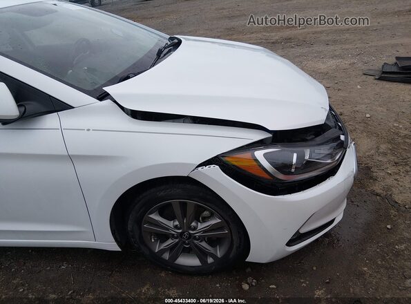 5NPD84LF5HH185310 2017 HYUNDAI ELANTRA White 