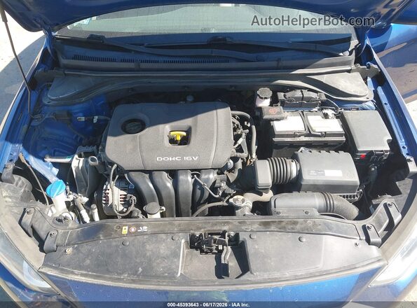 5NPD84LF5HH185534 2017 HYUNDAI ELANTRA Dark Blue Vista trasera