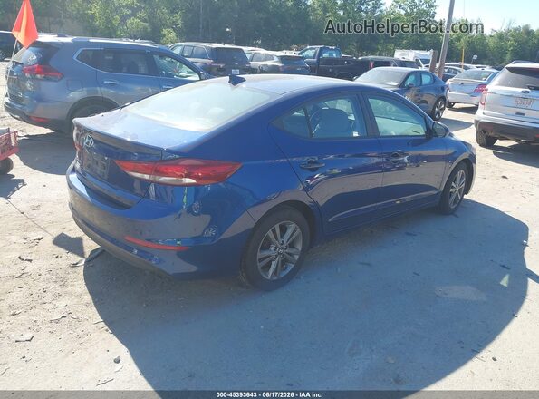 5NPD84LF5HH185534 2017 HYUNDAI ELANTRA Dark Blue Trasero derecho