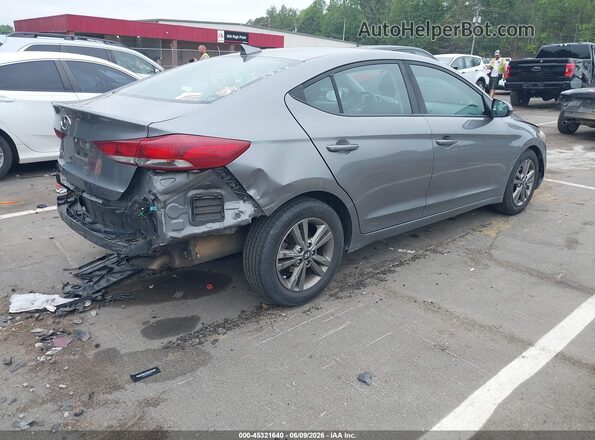5NPD84LF5JH241848 2018 HYUNDAI ELANTRA Gray Rear right