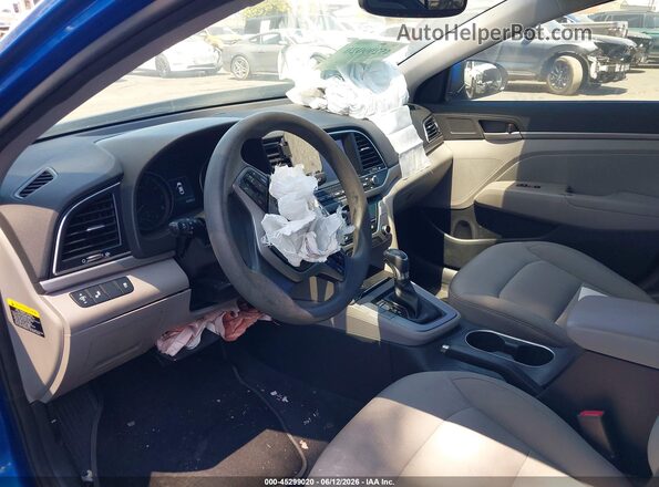 5NPD84LF5JH248122 2018 HYUNDAI ELANTRA Blue 