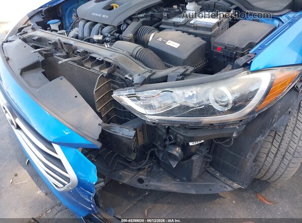 5NPD84LF5JH248122 2018 HYUNDAI ELANTRA Blue 