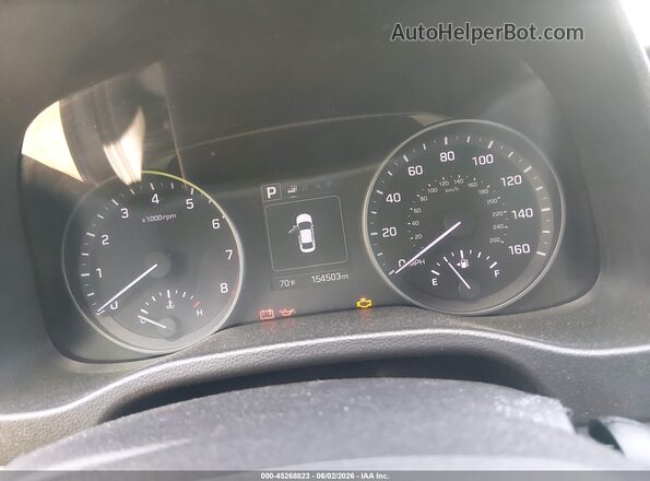 5NPD84LF5JH250100 2018 HYUNDAI ELANTRA Dark Blue Հետևի նստատեղերի տեսք