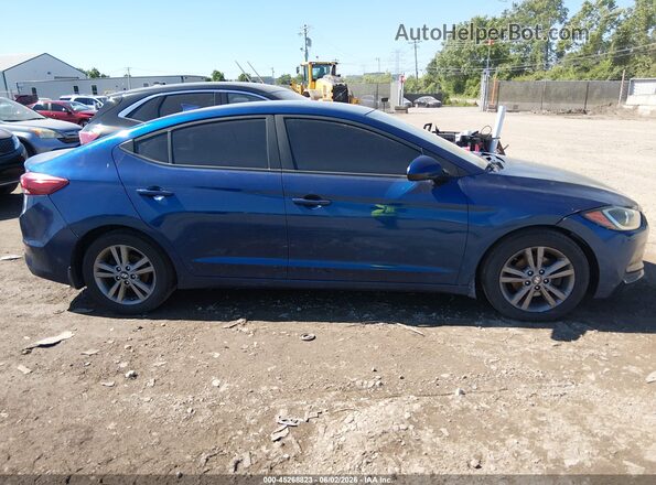 5NPD84LF5JH250100 2018 HYUNDAI ELANTRA Dark Blue Սալոնի հետևի տեսք