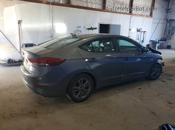 5NPD84LF5JH255975 2018 HYUNDAI ELANTRA Gray 