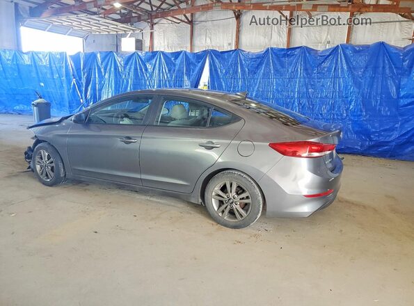 5NPD84LF5JH255975 2018 HYUNDAI ELANTRA Gray 