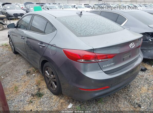 5NPD84LF5JH260240 2018 HYUNDAI ELANTRA Gray 