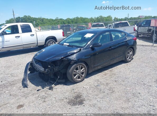 5NPD84LF5JH269438 2018 HYUNDAI ELANTRA Black Przód lewy