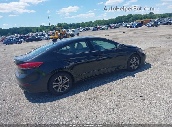 5NPD84LF5JH269438 2018 HYUNDAI ELANTRA Black Tył prawy