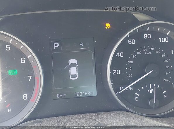 5NPD84LF5JH269438 2018 HYUNDAI ELANTRA Black Widok tylnych siedzeń