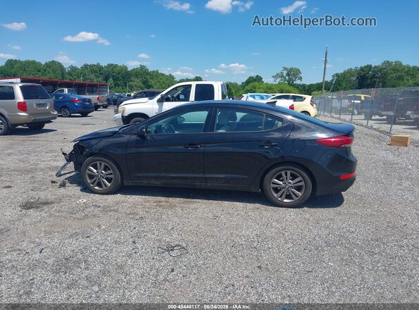5NPD84LF5JH269438 2018 HYUNDAI ELANTRA Black Widok wnętrza 360 stopni