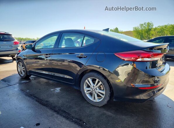 5NPD84LF5JH277555 2018 HYUNDAI ELANTRA Black Задня ліва чверть