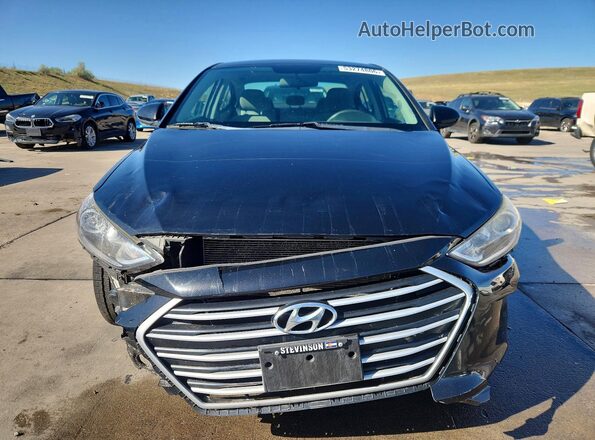 5NPD84LF5JH277555 2018 HYUNDAI ELANTRA Black Вид спереду