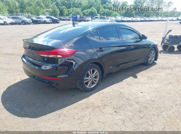 5NPD84LF5JH278737 2018 HYUNDAI ELANTRA Black Trasero derecho