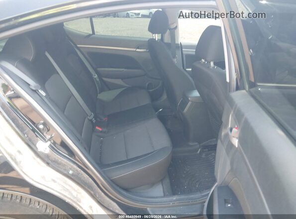 5NPD84LF5JH278737 2018 HYUNDAI ELANTRA Black Vista de la etiqueta del VIN