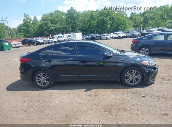 5NPD84LF5JH278737 2018 HYUNDAI ELANTRA Black Vista interior trasera