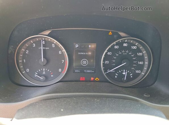 5NPD84LF5JH295070 2018 HYUNDAI ELANTRA Red Սարքավորումների վահանակի տեսք