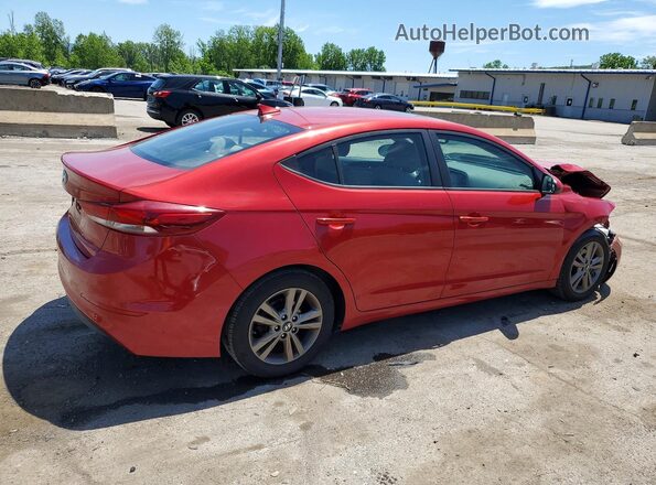 5NPD84LF5JH295070 2018 HYUNDAI ELANTRA Red Հետևի աջ