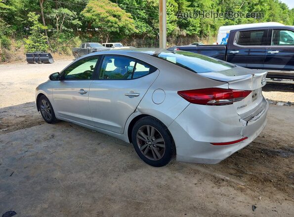 5NPD84LF5JH296204 2018 HYUNDAI ELANTRA Silver 