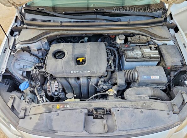 5NPD84LF5JH296204 2018 HYUNDAI ELANTRA Silver 